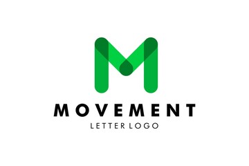 Letter M Logo : Suitable for Company Theme, Technology Theme, Initial Theme, Infographics and Other Graphic Related Assets.