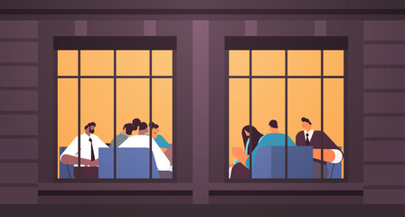 mix race people communicating while sitting in circle therapy group meeting addiction treatment concept horizontal full length vector illustration