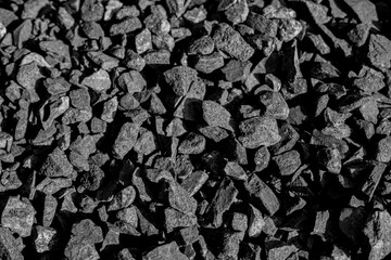 Coal. Combustible sedimentary rocks are brown to black in color. Caused by the accumulation of...