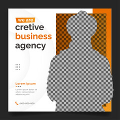 Creative Business Agency Flyer or Social Media Banner