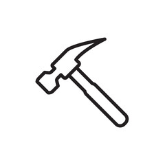 hammer icon design vector templates