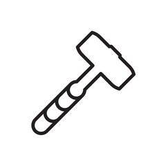 hammer icon design vector templates