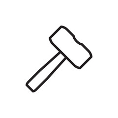 hammer icon design vector templates