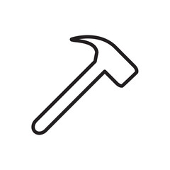 hammer icon design vector templates
