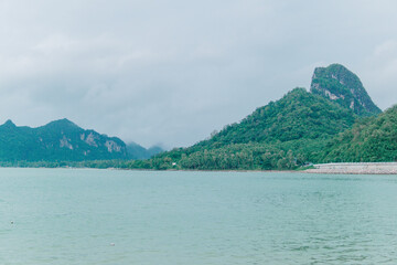 Blue sea water surface background texture