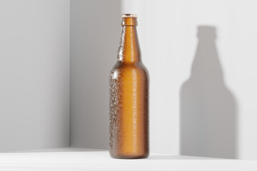 Cold Beer Bottle