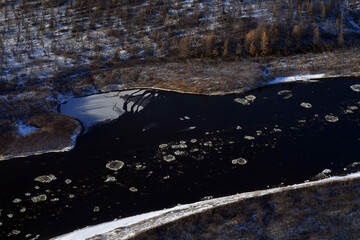 winter north of russia