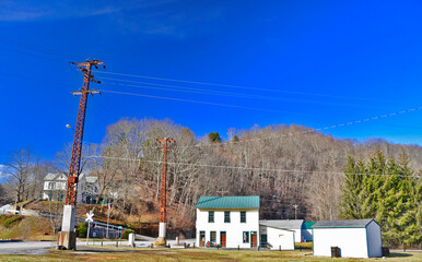 Fototapeta premium West Virginia Small Tow