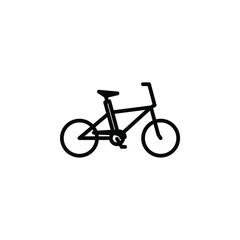 Bike, Bicycle Line Icon, Vector, Illustration, Logo Template. Suitable For Many Purposes.