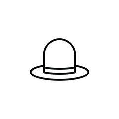Hat Line Icon, Vector, Illustration, Logo Template. Suitable For Many Purposes.