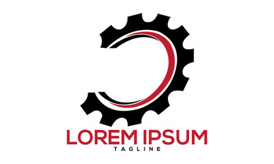 Fototapeta na wymiar Unique repair logo Modern and minimalist vector and abstract logo