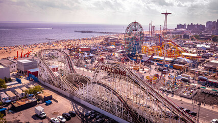 Coney Island  Arial View 