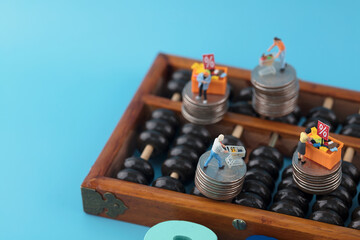 Microcosm of the world's bead market for clothing