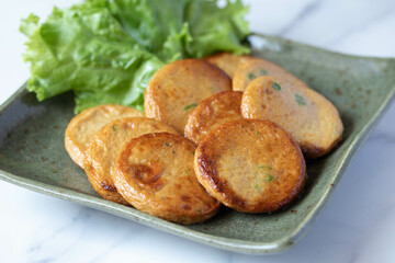 Vietnamese pork sausage or Thai northern pork sausage