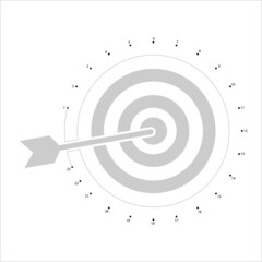 Target Icon Connect The Dots M_2112001
