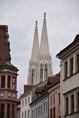 Fototapeta na wymiar Pfarrkirche St. Peter und Paul (Peterskirche), Görlitz, Sachsen