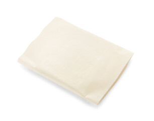 Menstrual pad isolated on white background