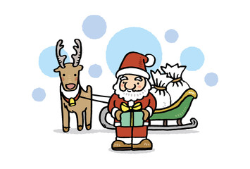 クリスマス　イラスト