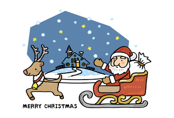 クリスマス　イラスト