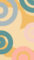 abstract background with circles