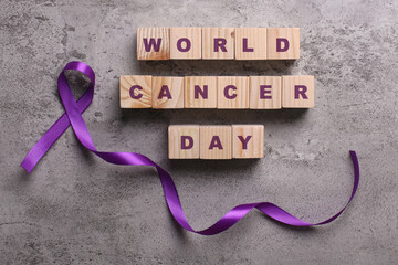 Purple Ribbon For Alzheimer's Disease, Pancreatic Cancer, Epilepsy Awareness, World Cancer Day