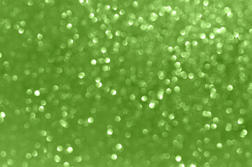 Green sequins background