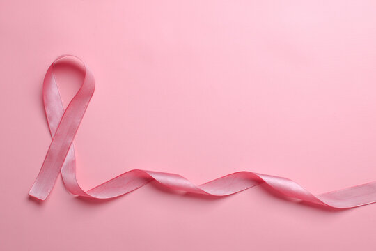 Pink Ribbon For World Cancer Day and Breast Cancer Awarness