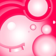 Blurred Pink White Abstract Background For Web.