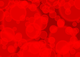 Red festive bokeh background picture