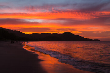 The sun goes down on Guanacaste