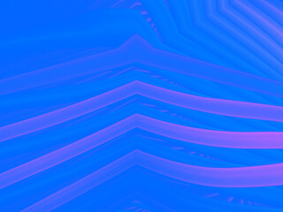 Obraz premium Blue Decorative abstract background for modern design. colored fractals and geometric shapes