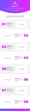 Infographic poster template