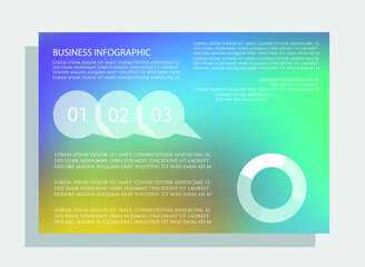 Elements for business data visualization, Modern infographic design, vector set templates