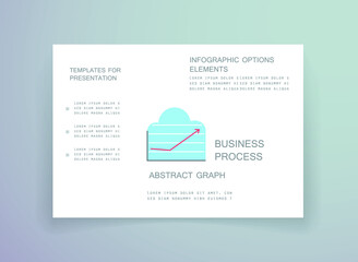 Elements for business data visualization, Modern infographic design, vector set templates