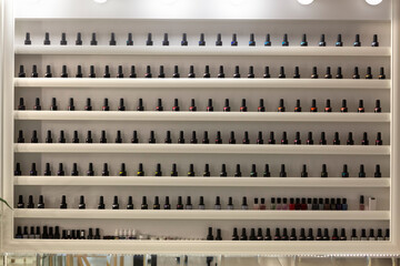 Modern beauty salon and spa treatments, spacious room with modern design