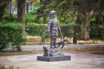 Monument to the Children of War in Volgograd, Russia