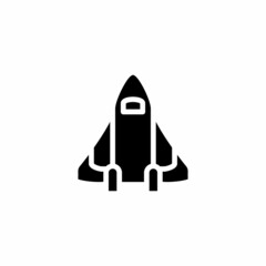 Space Shuttle icon in vector. Logotype