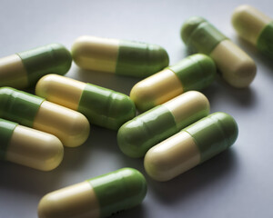 Close-up of antidepressant pil