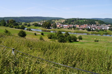 Weser bei Oedelsheim