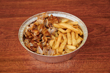 french fries in a bowl