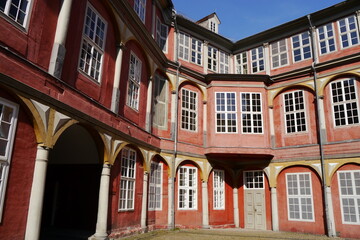 Fototapeta na wymiar Innenhof Schloss Wolfenbüttel