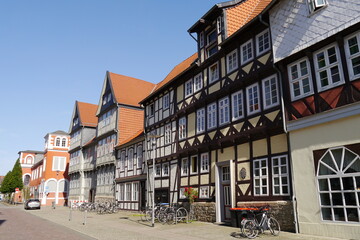 Fototapeta na wymiar Kanzleistraße in Wolfenbüttel