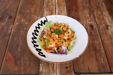 a italian food healthy composed design