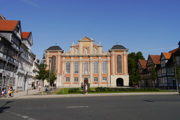 Fototapeta na wymiar Trinitatiskirche Holzmarkt Wolfenbüttel