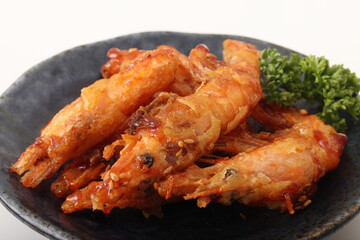 甘海老の唐揚げ