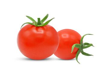 Tomato isolated on white background