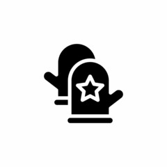 Oven Glove icon in vector. Logotype