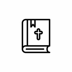 Holly Book icon in vector. Logotype