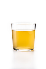 Fototapeta na wymiar Apple cider drink isolated on white background