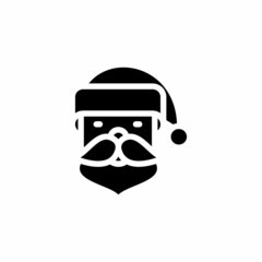 Santa Claus icon in vector. Logotype
